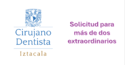 Solicitud para más de dos extraordinarios